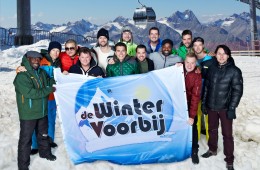 De winter voorbij